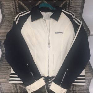 Adidas spring , lightly lined jacket. Worn once.